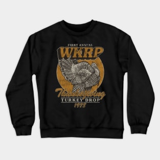 WKRP Thanksgiving Turkey Drop (Dark Pint) Crewneck Sweatshirt